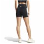 Leggings de Sport pour Femmes Adidas Dailyrun 3Stripes 5In Noir