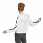 Sweat à capuche femme Adidas 3S Ft Fz S Blanc