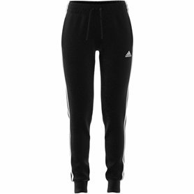Pantalon de sport long Adidas 3S Fl C Pt Noir Femme