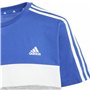 T shirt à manches courtes Enfant Adidas 3S Tib Bleu