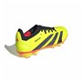 Chaussures de Football pour Adultes Adidas Predator Pro Mg Jaune