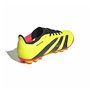 Chaussures de Football pour Adultes Adidas Predator League 2G/3G Ag Jaune