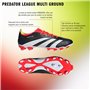 Chaussures de Football pour Adultes Adidas Predator League Mg Noir
