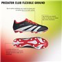 Chaussures de Football pour Adultes Adidas Predator Club Fxg Noir