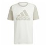 T-shirt à manches courtes homme Adidas Big Logo Single Beige