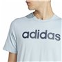 T-shirt à manches courtes homme Adidas Lin Sj Bleu clair