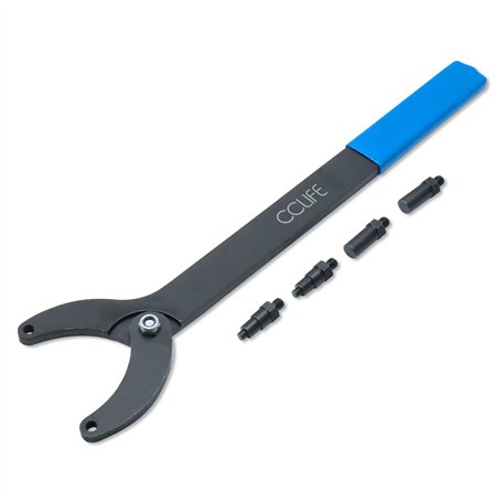 CCLIFE Outil de Serrage de l'arbre à Cames Retenue pour Arbre à Cames du Pignon de Vilebrequin avec Adaptateurs