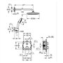 Ensemble de douche encastré - 1 + 2 jets - Mitigeur thermostatique - GROHE - 348832430 - Noir