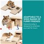 Navaris 2X Distributeur de Friandises pour Hamster - Jouet pour Lapin Nain Accessoires Interactif pour Nourriture Cochon d'Inde 