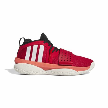 Chaussures de Basket-Ball pour Adultes Adidas Dame 8 Extply Rouge