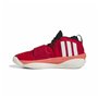 Chaussures de Basket-Ball pour Adultes Adidas Dame 8 Extply Rouge
