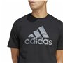 T-shirt à manches courtes homme Adidas Camo G 1 Noir