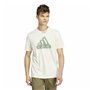 T-shirt à manches courtes homme Adidas Growth Bos Blanc