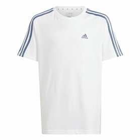 T shirt à manches courtes Enfant Adidas Essentials Blanc