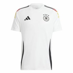 Maillot de Football à Manches Courtes pour Homme Adidas Deutschland 24 1ª Blanc