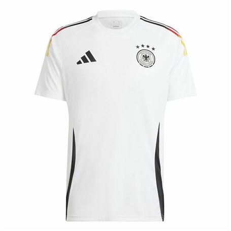 Maillot de Football à Manches Courtes pour Homme Adidas Deutschland 24 1ª Blanc