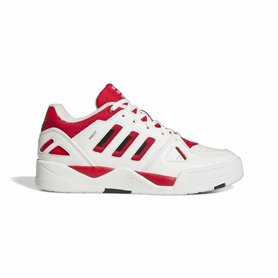 Chaussures de Basket-Ball pour Adultes Adidas Midcity Low Blanc
