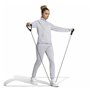 Pantalon de sport long Adidas Aeroready Game Go Gris Femme