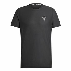 T-shirt à manches courtes homme Adidas Running Ice Cream Graphic Noir T-shirt à manches courtes homme Adidas Running Ice Cream Graphic Noir