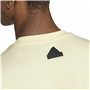 T-shirt à manches courtes homme Adidas House Of Tiro Summer Linear Graphic Jaune