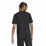 T-shirt à manches courtes homme Adidas House Of Tiro Metallic Graphic Noir