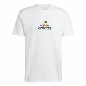 T-shirt à manches courtes homme Adidas House Of Tiro Nations Graphic Blanc T-shirt à manches courtes homme Adidas House Of Tiro Nations Graphic Blanc