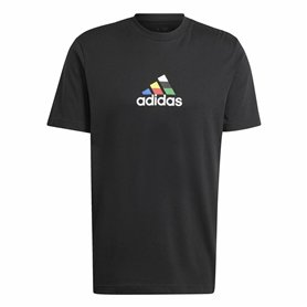 T-shirt à manches courtes homme Adidas House Of Tiro Nations Graphic Noir T-shirt à manches courtes homme Adidas House Of Tiro Nations Graphic Noir
