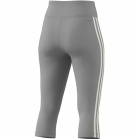 Leggings de Sport pour Femmes Adidas Train Essentials 3S 3/4 Gris