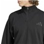 Sweat sans capuche homme Adidas All Szn Fleece 1/4 Zip Crew Noir