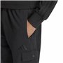 Pantalon de Sport pour Enfant Adidas Graphic Seasonal Noir