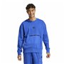 Sweat sans capuche Adidas City Es e Fleece Bleu
