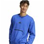 Sweat sans capuche Adidas City Es e Fleece Bleu