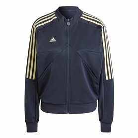 Veste de Sport pour Femme Adidas Tiro Track Top Bleu