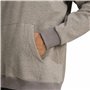 Sweat à capuche homme Adidas Seasonal Essentials Melange Hoodie Marron Beige