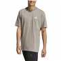 T-shirt à manches courtes homme Adidas Seasonal Essentials Marron Gris clair