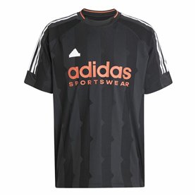 T-shirt à manches courtes homme Adidas House Of Tiro Jacquard Jersey Noir