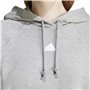 Sweat à capuche homme Adidas Signature Graphic Embroidery French Gris