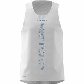 Maillot de Corps sans Manches pour Homme Adidas Terrex Xperior Blanc Maillot de Corps sans Manches pour Homme Adidas Terrex Xperior Blanc