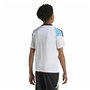 T-shirt de foot Adidas Messi Training Bleu Blanc