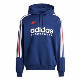 Sweat à capuche homme Adidas Tiro Nations Pack Bleu