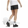 Short de Sport Adidas Essentials Small Logo Fleece Shorts Noir
