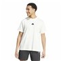 T-shirt à manches courtes homme Adidas Brand Love Blanc