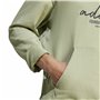 Sweat à capuche homme Adidas Brand Love French Terry Hoodie Vert Vert clair
