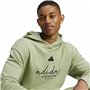 Sweat à capuche homme Adidas Brand Love French Terry Hoodie Vert Vert clair