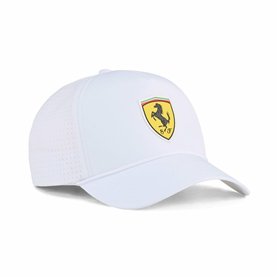 Casquette de Sport Puma FERRARI RACE TRUCKER CAP 026232 03 Blanc Taille unique