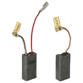 vhbw 2x balais de charbon 23 x 12