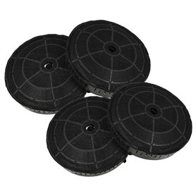 vhbw 4x Filtres à charbon actif compatible avec Elica SHY-S