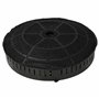 vhbw 4x Filtres à charbon actif compatible avec Elica SHY-S, SHIRE, Stripe90BK, STRIPE, WISE, VERTIGE hotte aspirante - 17,2 cm