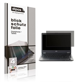 dipos I Protection écran de Confidentialité compatible avec Fujitsu Lifebook E756 15.6 Protecteur d'écran Privacy Anti-Espion