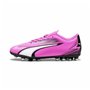 Chaussures de foot pour Enfants Puma Ultra Playt MG Rose Rose foncé